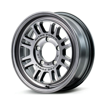 MID(マルカサービス) NITRO POWER/M16 ASSAULT 【16×5.5J 5-139 INSET20 クリア】 スズキ ジムニー 64系 2018/07〜