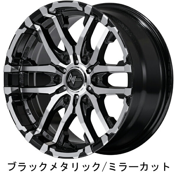 MID(マルカサービス) NITRO POWER/M26 CROSS FANG 【17×8J 6-139 INSET20】 トヨタ ハイラックス 125系 2017/09〜