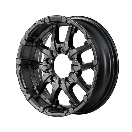 MID(マルカサービス) NITRO POWER/M26 CROSS FANG 【16×6J 5-139 INSET-5 バレルブラック】