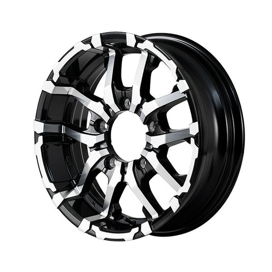 MID(マルカサービス) NITRO POWER/M26 CROSS FANG 【16×6J 5-139 INSET-5 ブラックメタリック】