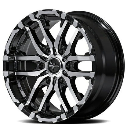 MID(マルカサービス) NITRO POWER/M26 CROSS FANG 【15×6J 6-139 INSET33 バレルブラック】