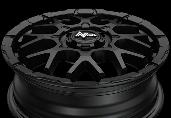 MID(マルカサービス) NITRO POWER/M28 BULLET-KC 【15×5J 4-100 INSET48 セミグロスブラック】 マツダ フレアワゴン/フレアワゴンカスタムスタイル 21系 2012/06〜2013/04