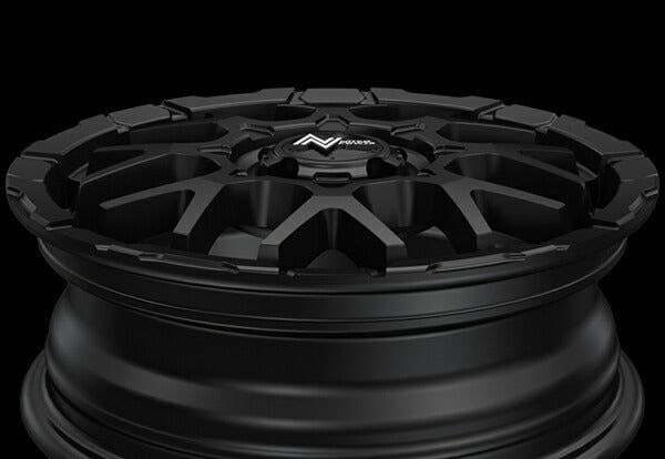 MID(マルカサービス) NITRO POWER/M28 BULLET-KC 【15×5J 4-100 INSET48 ブラック/ミラー】 スズキ ハスラー MR系 2014/01〜