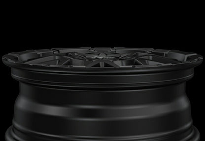 MID(マルカサービス) NITRO POWER/M28 BULLET-KC 【16×6J 4-100 INSET40 セミグロスブラック】 トヨタ カローラアクシオ 160系 2012/05〜