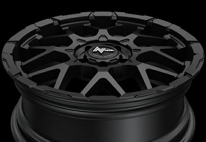MID(マルカサービス) NITRO POWER/M28 BULLET-S 【18×7J 5-114 INSET42 セミグロスブラック】 トヨタ C-HR