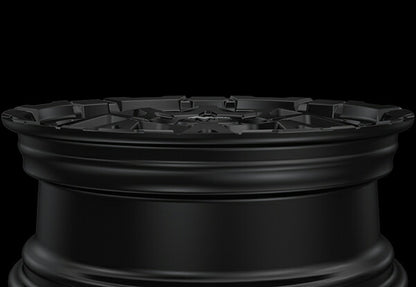MID(マルカサービス) NITRO POWER/M28 BULLET-S 【18×7J 5-114 INSET42 セミグロスブラック】