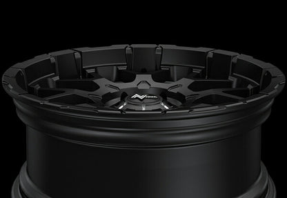 MID(マルカサービス) NITRO POWER/M28 BULLET 【20×8.5J 6-139 INSET20 ブラック/ミラー】 トヨタ FJクルーザー 15系 2009/09〜