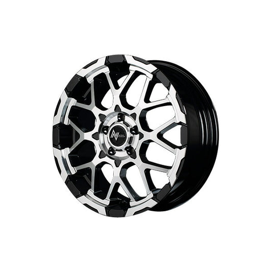MID(マルカサービス) NITRO POWER/M28 BULLET-S 【16×7J 5-114 INSET40 ブラック/ミラー】