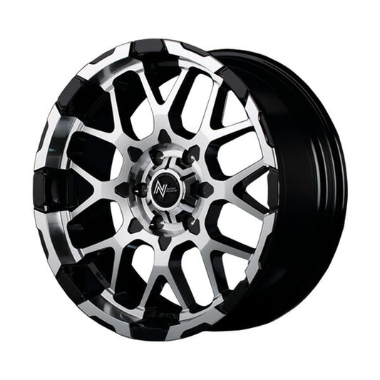 MID(マルカサービス) NITRO POWER/M28 BULLET 【17×6.5J 6-139 INSET48 ブラック/ミラー】