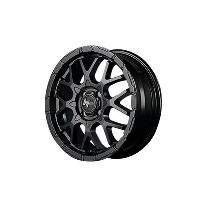 MID(マルカサービス) NITRO POWER/M28 BULLET-KC 【16×6J 4-100 INSET40 セミグロスブラック】 トヨタ アクア 10系 2011/12〜