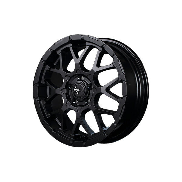 MID(マルカサービス) NITRO POWER/M28 BULLET-S 【18×7J 5-114 INSET42 セミグロスブラック】 トヨタ C-HR