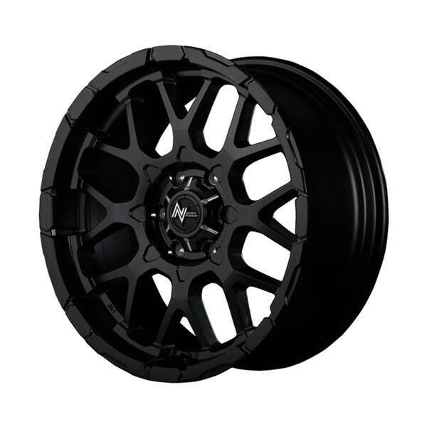 MID(マルカサービス) NITRO POWER/M28 BULLET 【17×8J 6-139 INSET20 セミグロスブラック】