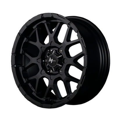 MID(マルカサービス) NITRO POWER/M28 BULLET 【17×8J 6-139 INSET20 セミグロスブラック】