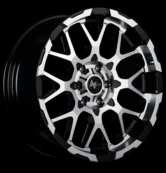 MID(マルカサービス) NITRO POWER/M28 BULLET 【17×8J 6-139 INSET20 セミグロスブラック】