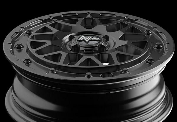 MID(マルカサービス) NITRO POWER/M29 STINGER 【15×5J 4-100 INSET48 バレルブラック】 スズキ ハスラー MR系 2014/01〜