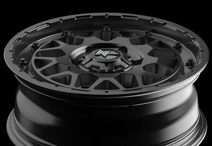 MID(マルカサービス) NITRO POWER/M29 STINGER 【17×6.5J 6-139 INSET38 セミグロス】 トヨタ ハイエース/レジアスエース 200系 2004/08〜