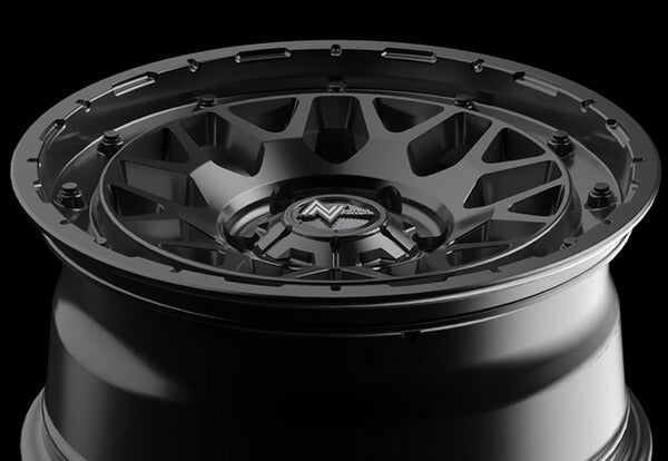 MID(マルカサービス) NITRO POWER/M29 STINGER 【17×8J 6-139 INSET20 バレルブラック】 トヨタ ランドクルーザープラド 120系 2002/10〜