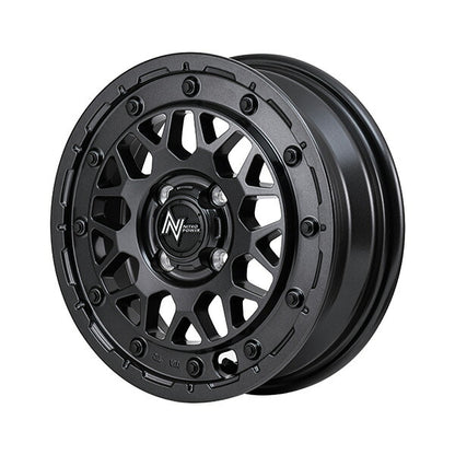 MID(マルカサービス) NITRO POWER/M29 STINGER 【15×5J 4-100 INSET48 バレルブラック】 スズキ ラパン HE系 2015/06〜