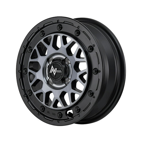 MID(マルカサービス) NITRO POWER/M29 STINGER 【15×5J 4-100 INSET48 セミグロス】 ダイハツ キャストアクティバ LA250系 2015/09〜