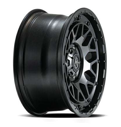 MID(マルカサービス) NITRO POWER/M29 STINGER 【15×5J 4-100 INSET48 バレルブラック】 マツダ フレアワゴン/フレアワゴンカスタムスタイル 32系 2013/04〜