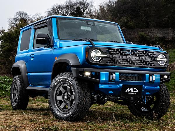 ジムニーシエラ アルミホイール MID ナイトロパワー M6カービン【16×6J