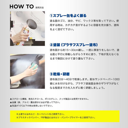 Holts プラサフスプレー300 ホワイト 【MH11501】 300ml ホルツ