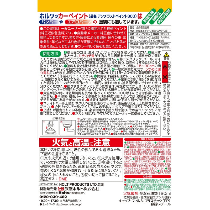 Holts アンチラストペイント300 A-8 ボカシ剤 【MH11608】 300ml ホルツ