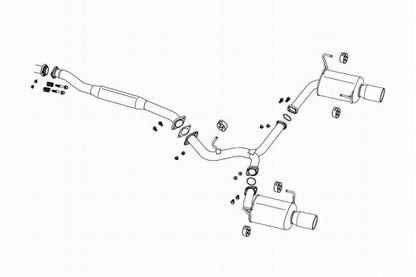 FUJITSUBO AUTHORIZE R スバル WRX STi CBA-VAB 2014/08〜 570-63111
