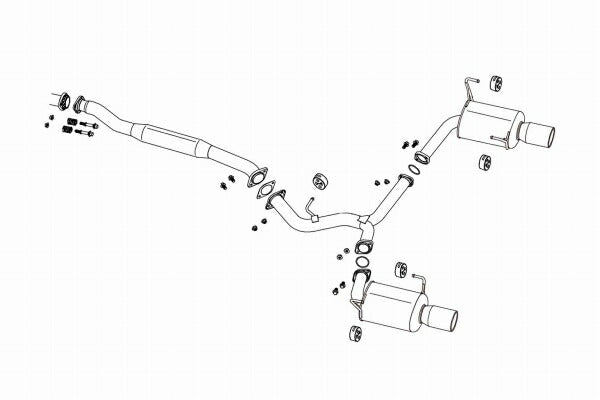 WRX S4 VAG マフラー フジツボ オーソライズR 570-63111 FUJITSUBO FGK