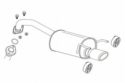 FUJITSUBO AUTHORIZE S スズキ クロスビーハイブリッド DAA-MN71S 2017/12〜 340-82811