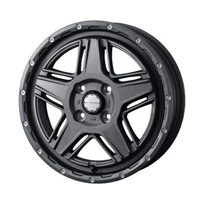 weds WEDS-ADVENTURE/MUD VANCE 07 【15×4.5J 4-100 INSET45】 ホンダ N-BOX/N-BOX+/N-BOXスラッシュ JF3/JF4 0040542