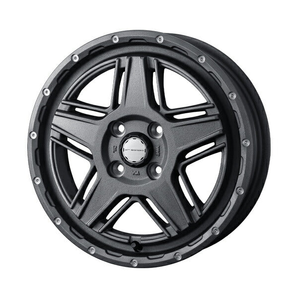 weds WEDS-ADVENTURE/MUD VANCE 07 【14×4.5J 4-100 INSET45】 トヨタ ピクシススペース L570系 0040541