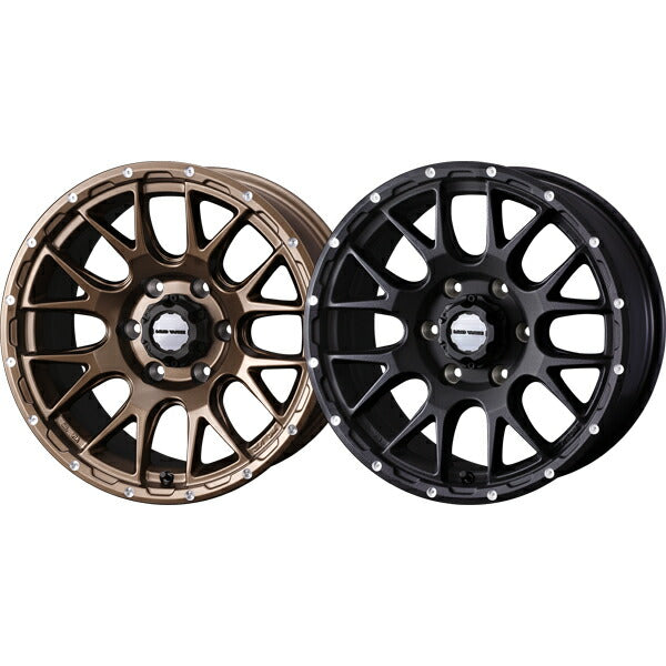 weds WEDS-ADVENTURE/MUD VANCE 08 【17×8.0J 6-139.7 INSET20】 トヨタ ランドクルーザープラド 150系 0041145/0041131