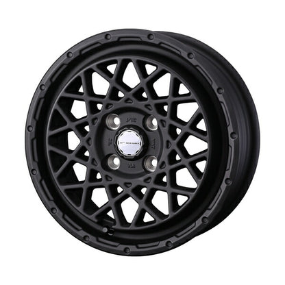 weds WEDS-ADVENTURE/MUD VANCE 09 【12×4.0B 4-100 INSET40】 ダイハツ ハイゼットトラック S500系 0041148