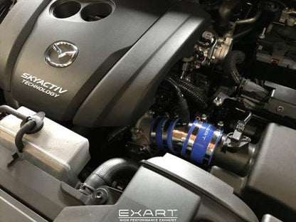 EXART エアインテークスタビライザー CX-5 6BA-KF5P 【EA04-MZ106-N】 インテークパイプ