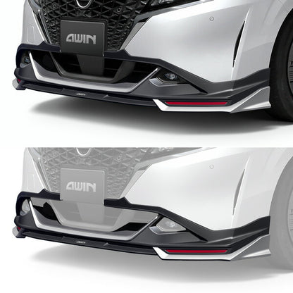 AWIN フロントスポイラー ニッサン ノート E13 2020/12〜2023/12 N5110-E13A0