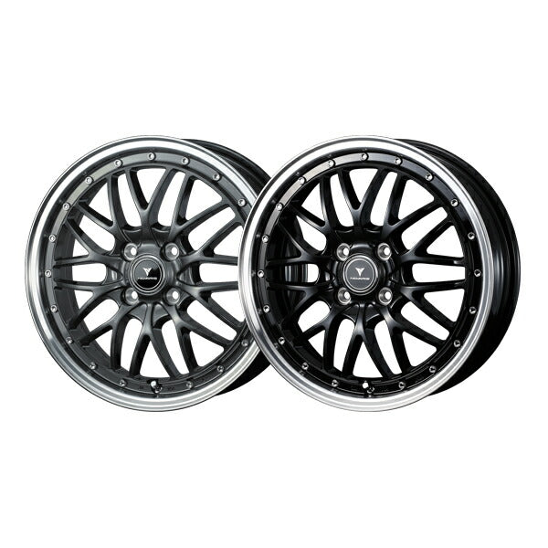 weds NOVARIS/ASSETE M1 【16×5.0J 4-100 INSET45】 ダイハツ キャストアクティバ LA250S 0041071/0041081