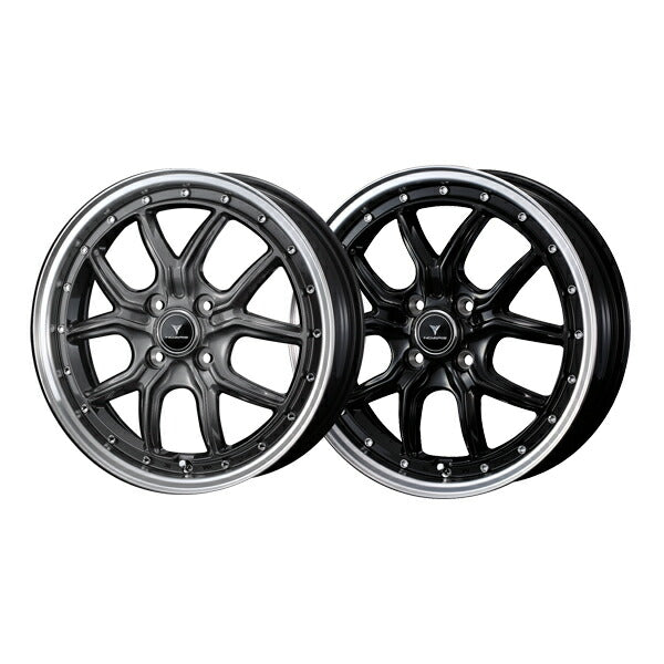 weds NOVARIS/ASSETE S1 【15×4.5J 4-100 INSET45】 0041339/0041329