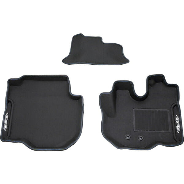 Genb コンフォートマット ブルーステッチ フロントセット ニッサン NV350キャラバン E26 OMF01BC