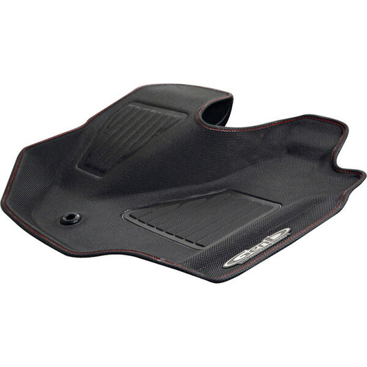 Genb コンフォートマット レッドステッチ フロントセット トヨタ ハイエース TRH200/KDH200/GDH200系 OMF11RH