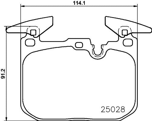 brembo BLACK PAD BMW 3シリーズ F30(セダン) 3F30 2012/07〜 フロント左右セット P06 096
