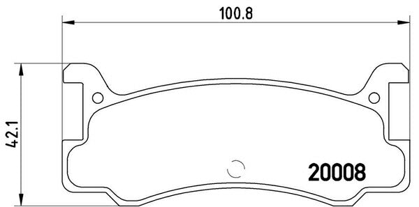 brembo BLACK PAD ダイハツ ミラTR-XX L502S 1994/08〜1998/10 リア左右セット P49 005