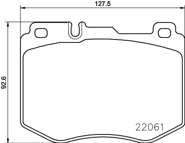 brembo BLACK PAD MERCEDES BENZ Eクラス W213(セダン) 213045C 2016/07〜2019/10 フロント左右セット P50 120