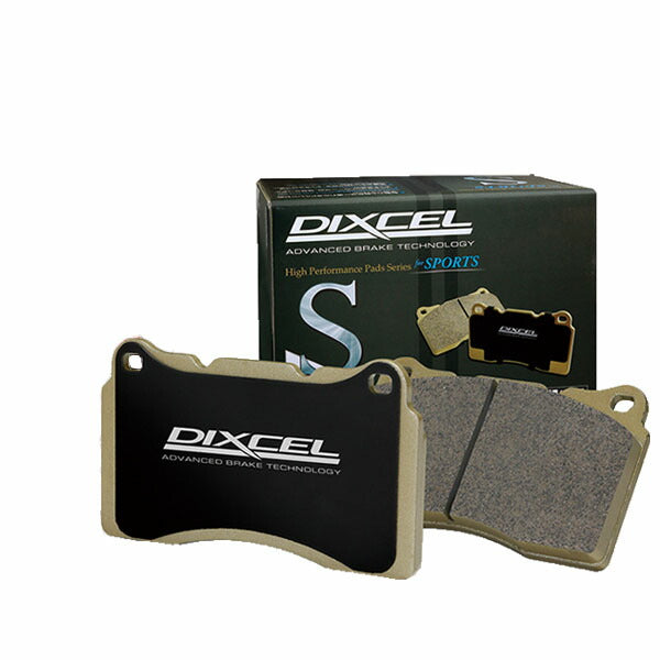 DIXCEL ブレーキパッド Sタイプ ミツビシ ランサーエボリューションX CZ4A 2007/10〜 リア左右セット 345227