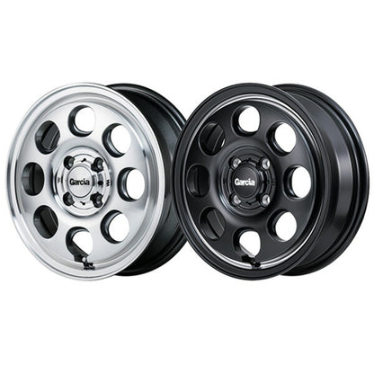 MID(マルカサービス) Garcia/palm8 【15×4.5J 4-100 INSET45】 ダイハツ ミラアヴィ L250/L260 2002/12〜2006/12