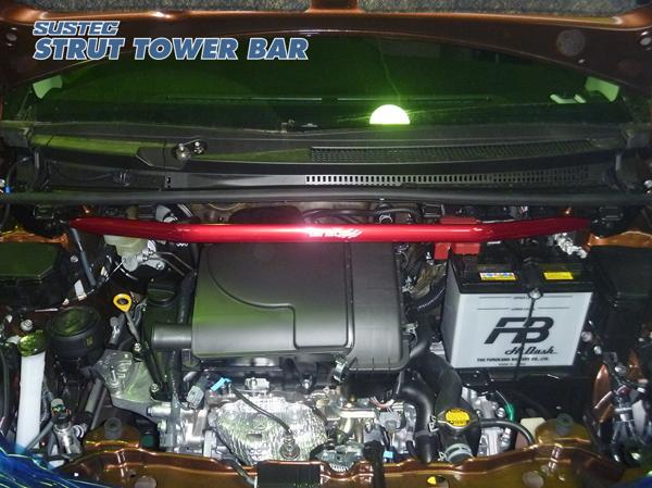 tanabe SUSTEC STRUT TOWER BAR トヨタ ヴィッツ KSP130 2010/12〜 NST45