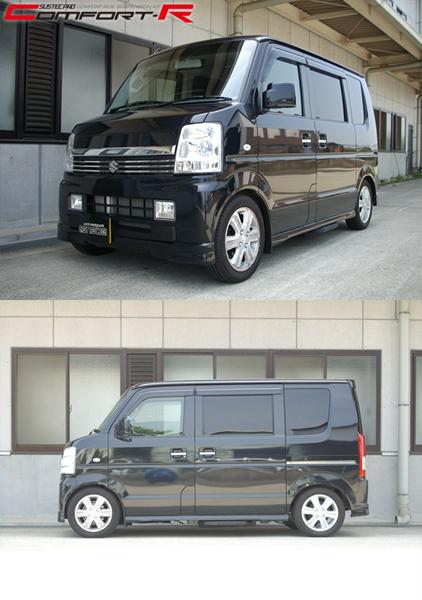 エブリイワゴン DA64W 車高調 タナベ サステックプロCR CRDA64WK 