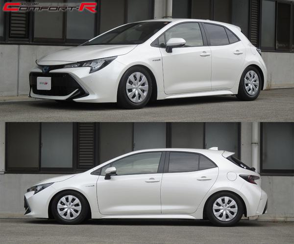 カローラスポーツ ZWE211H 車高調 タナベ サステックプロCR CRZVW50K 