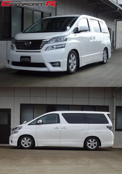 tanabe SUSTEC PRO CR トヨタ ヴェルファイア ANH25W 2008/05〜2015/01 CRNH20WK