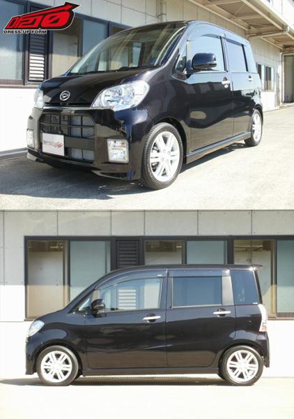 タントエグゼ L455S ダウンサス リア左右セット タナベ サステック